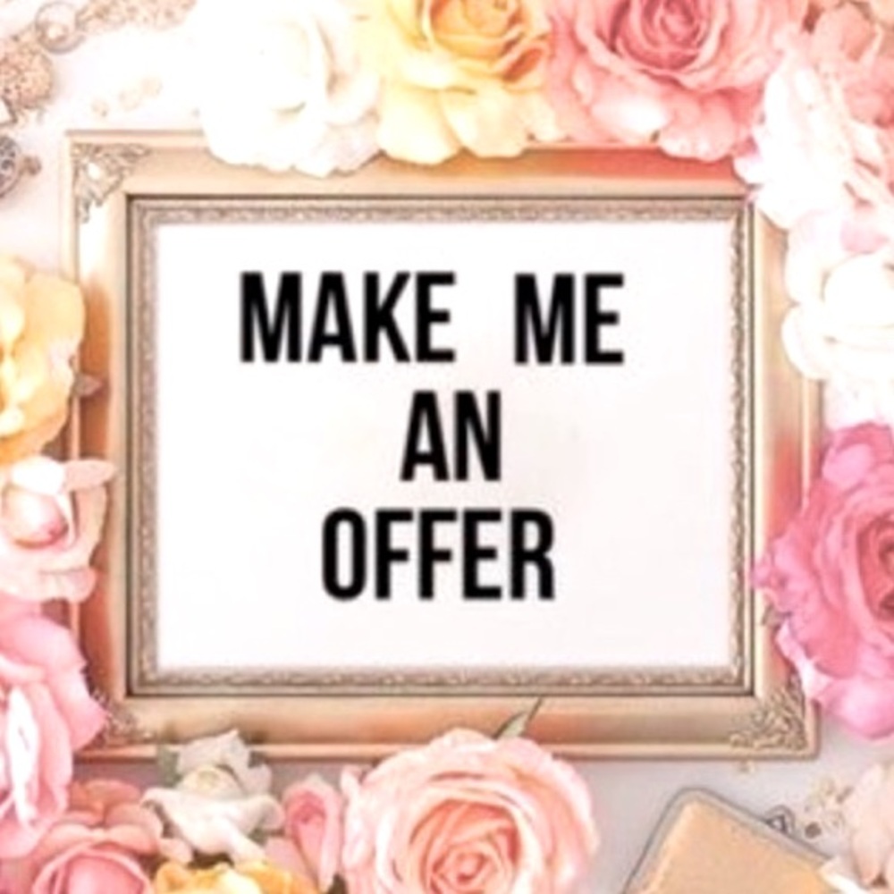 MAKE AN OFFER! :)